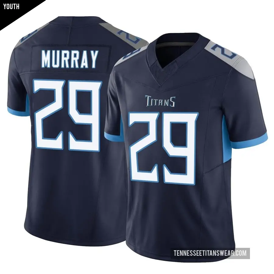 Youth Tennessee Titans ＃29 DeMarco Murray Navy Limited Vapor F.U.S.E. Jersey