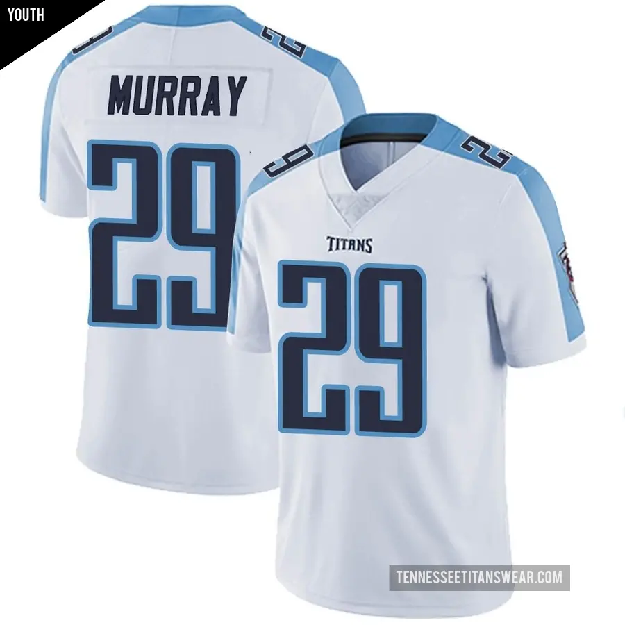 Youth Tennessee Titans ＃29 DeMarco Murray White Limited Vapor Untouchable Jersey